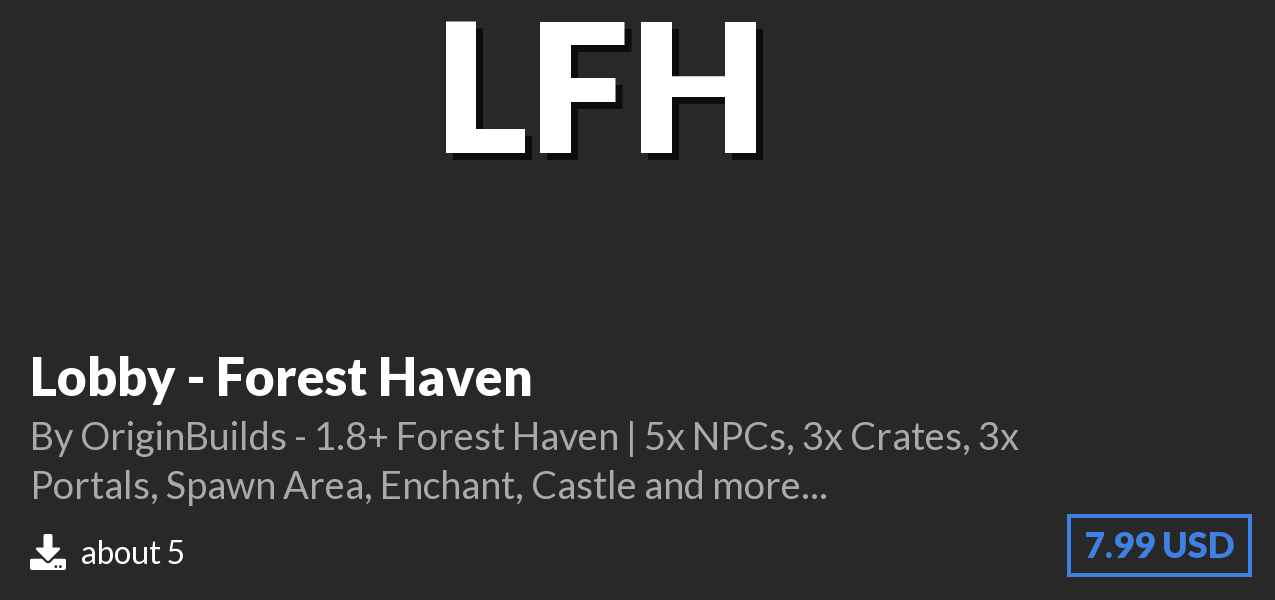 Download Lobby - Forest Haven on Polymart