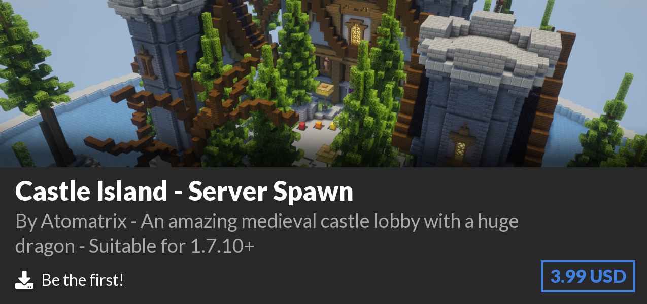 Download Castle Island - Server Spawn on Polymart