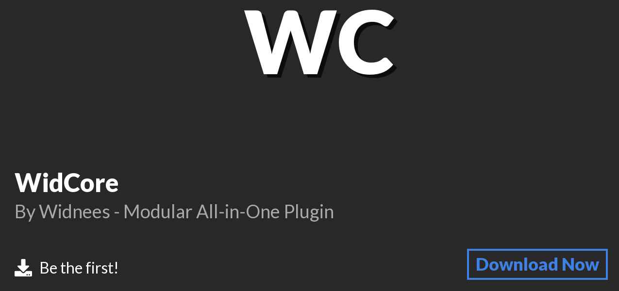 Download WidCore on Polymart