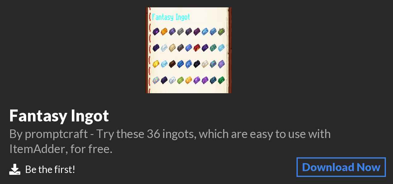 Download Fantasy Ingot on Polymart