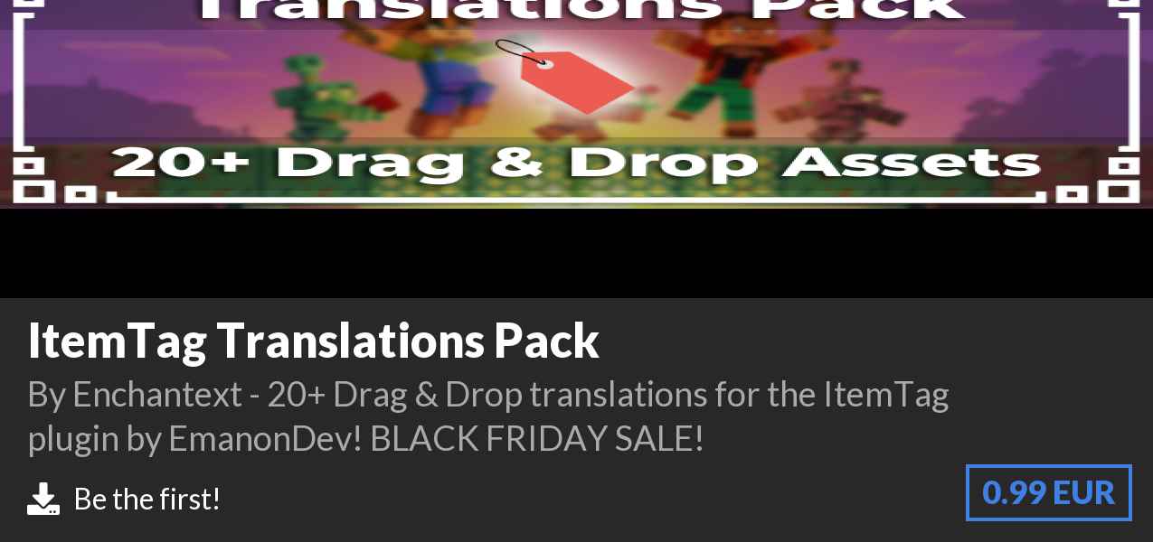 Download ItemTag Translations Pack on Polymart