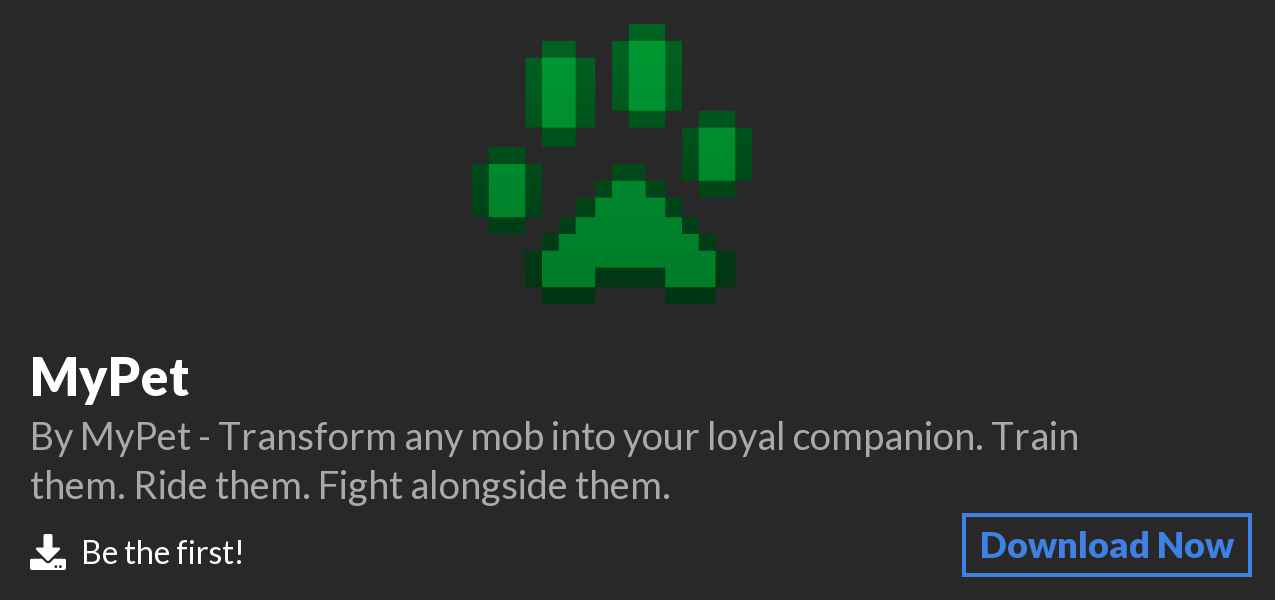 Download MyPet on Polymart