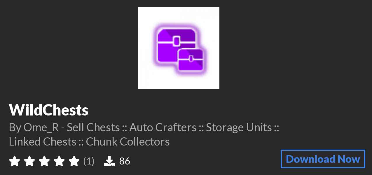Download WildChests on Polymart
