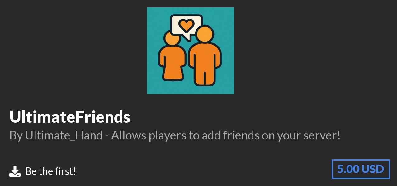 Download UltimateFriends on Polymart