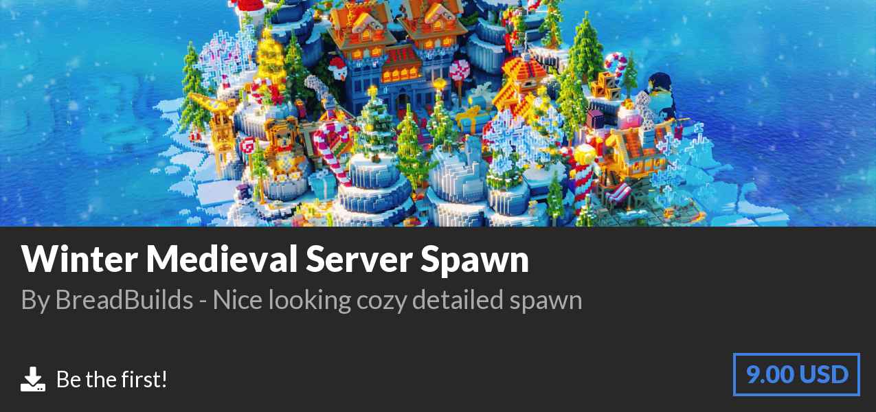 Download Winter Medieval Server Spawn on Polymart