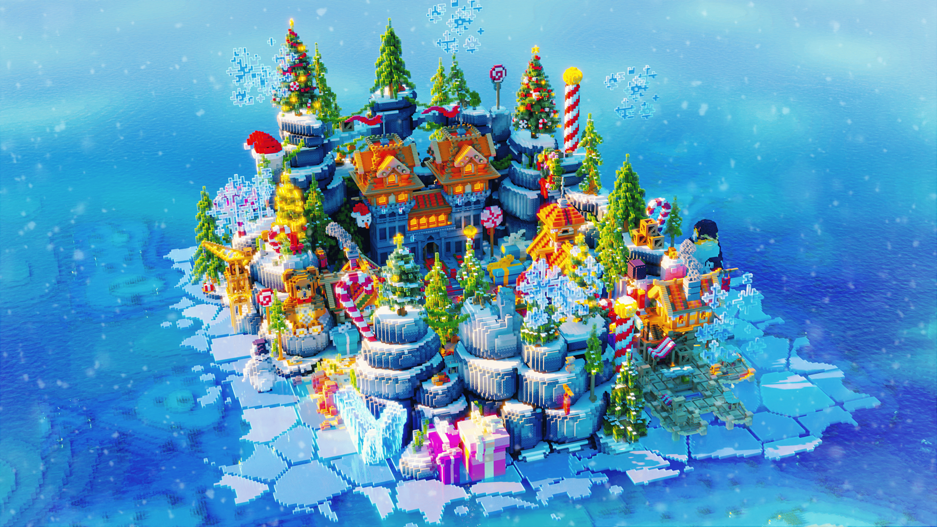 Winter Medieval Server Spawn