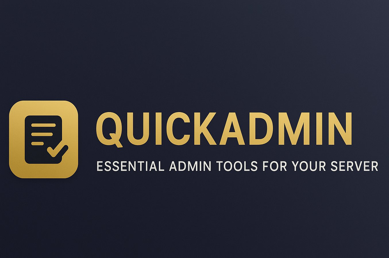 QuickAdmin Pro