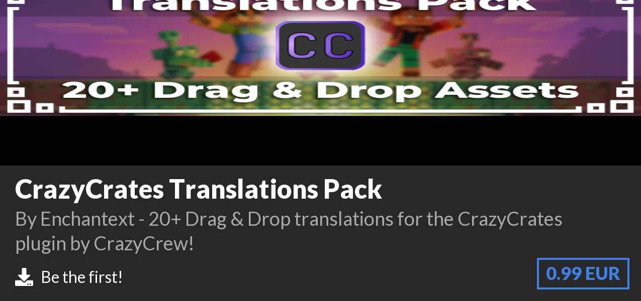 Download CrazyCrates Translations Pack on Polymart
