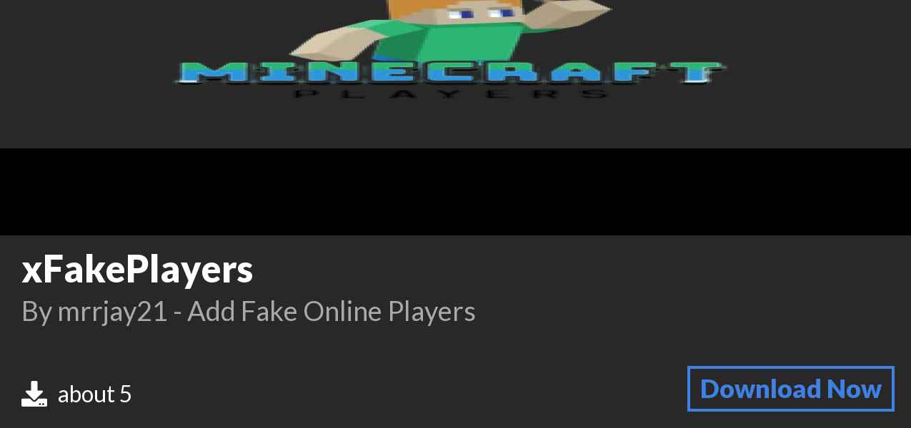 Download xFakePlayers on Polymart