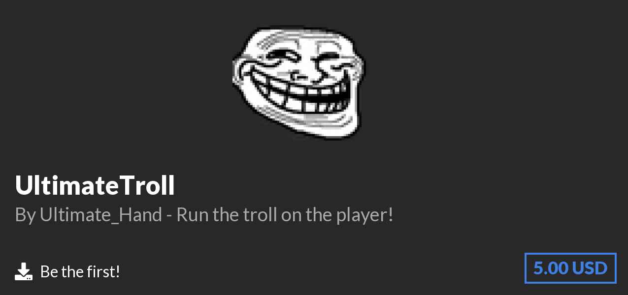 Download UltimateTroll on Polymart