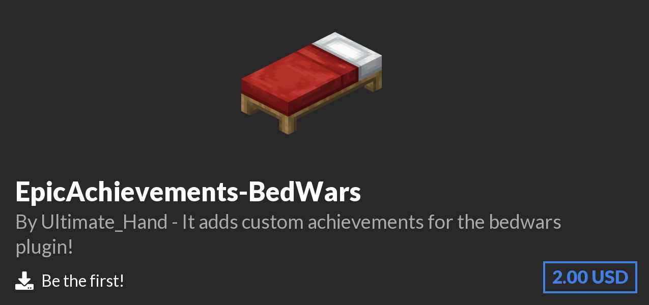 Download EpicAchievements-BedWars on Polymart