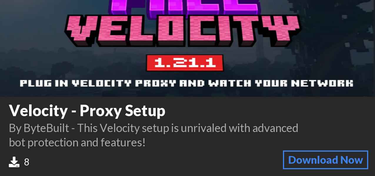 Download Velocity - Proxy Setup on Polymart