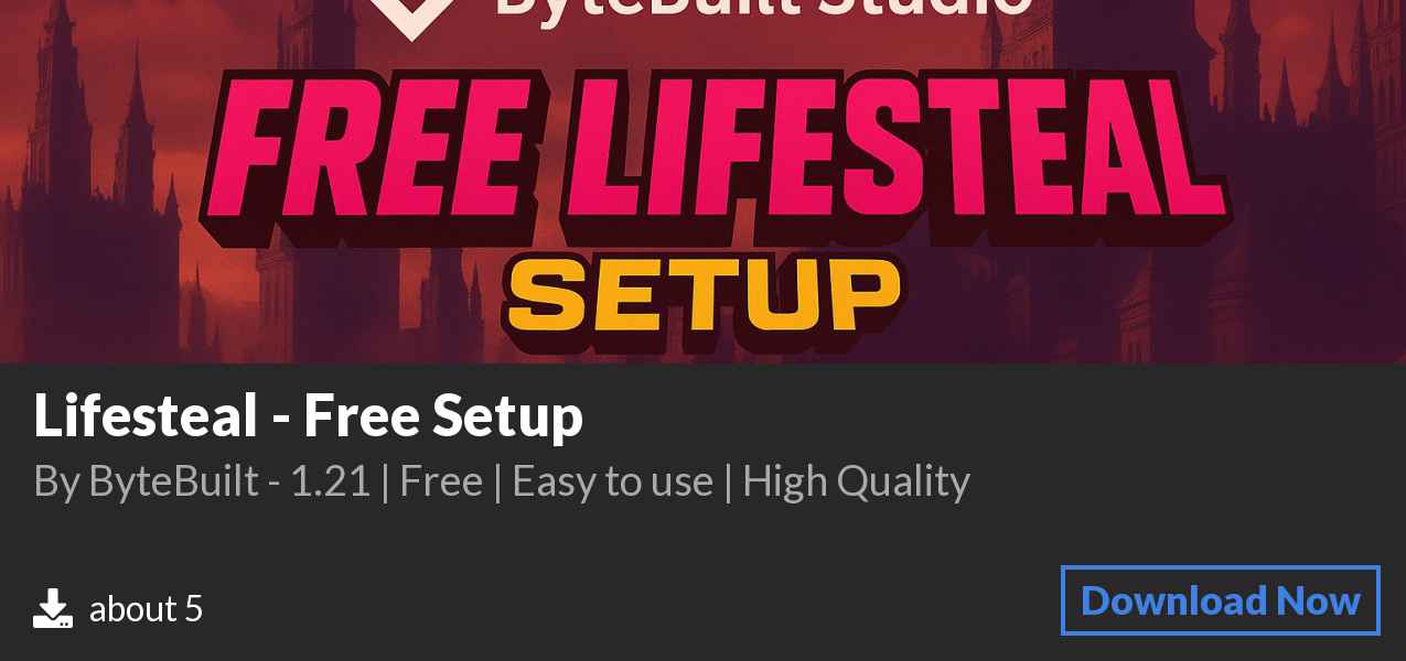 Download Lifesteal - Free Setup on Polymart