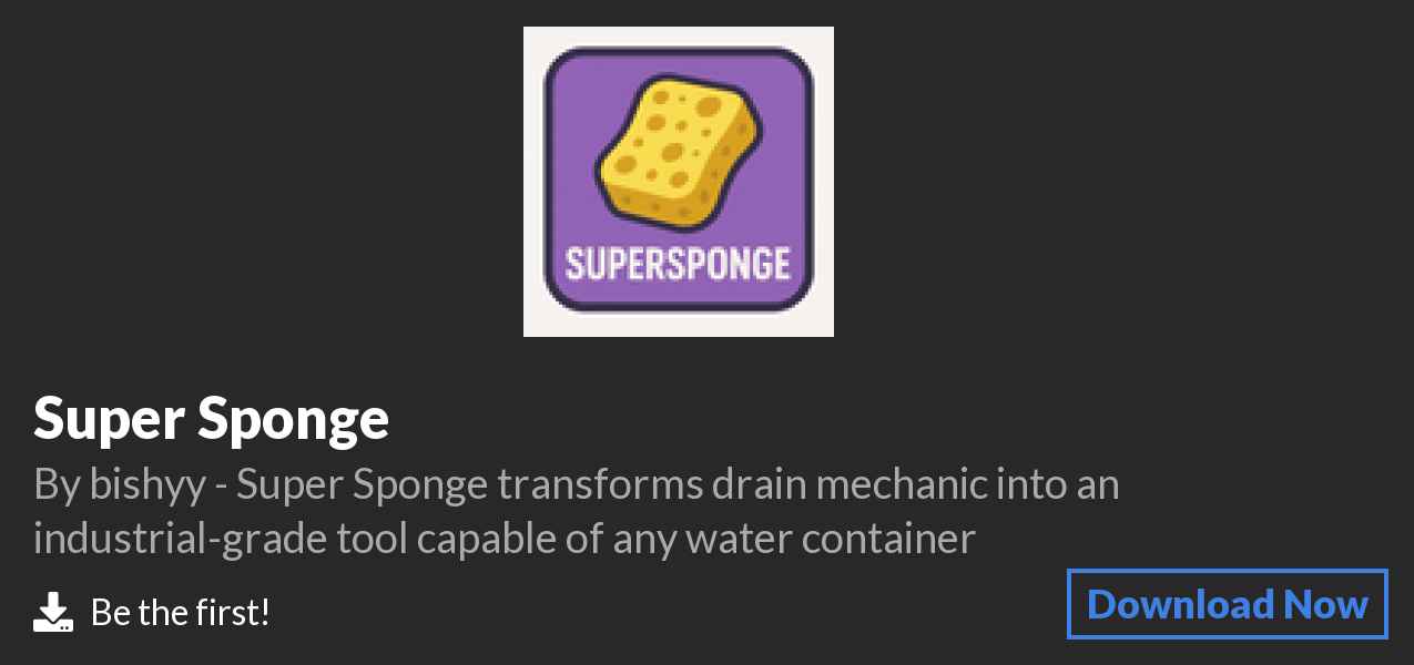 Download Super Sponge on Polymart