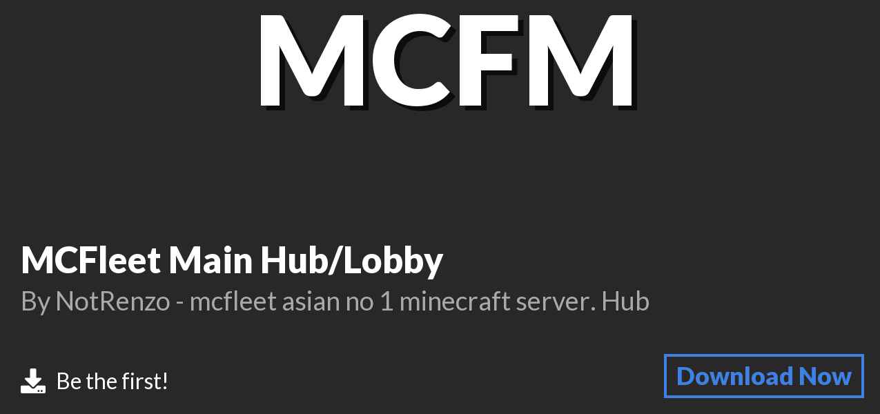 Download MCFleet Main Hub/Lobby on Polymart