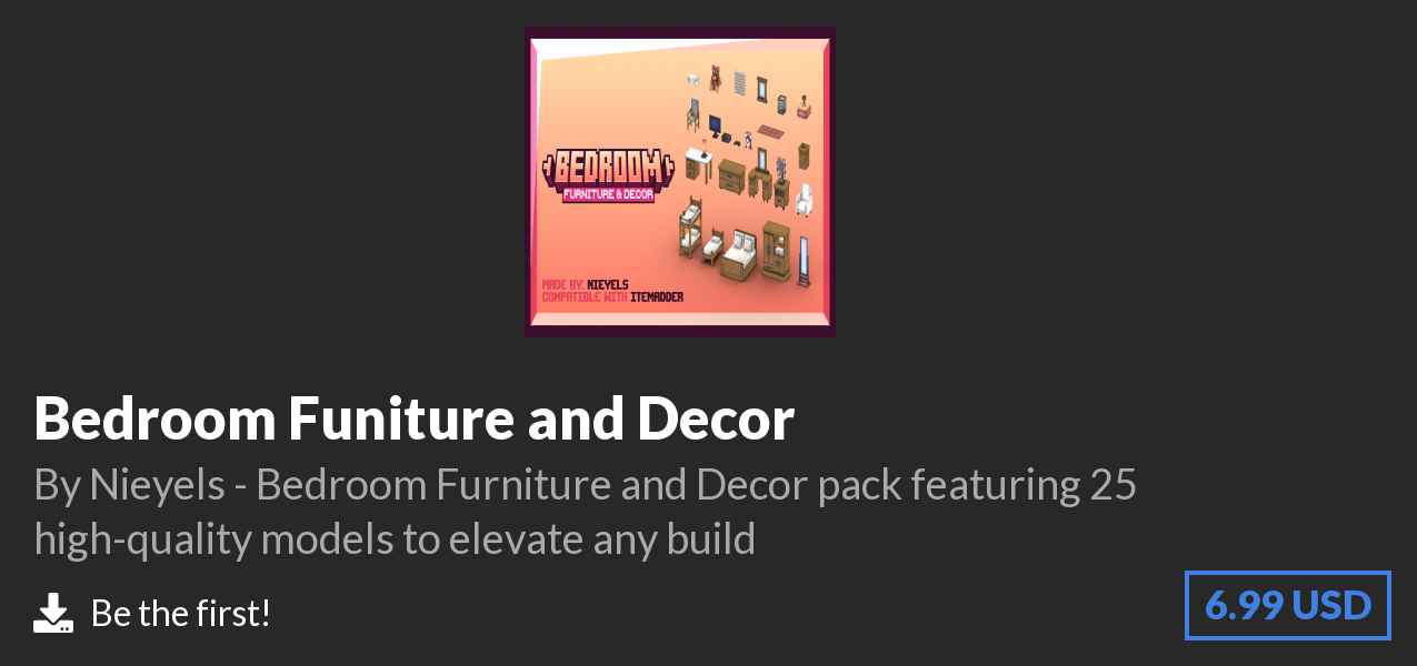 Download Bedroom Funiture and Decor on Polymart