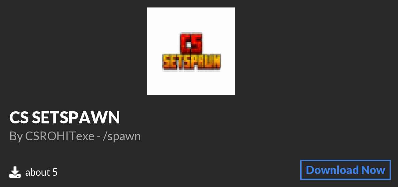Download CS SETSPAWN on Polymart