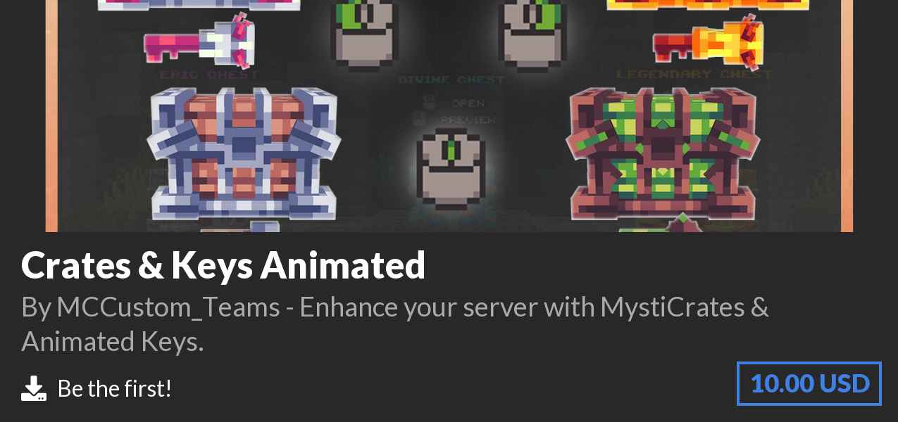 Download Crates & Keys Animated on Polymart
