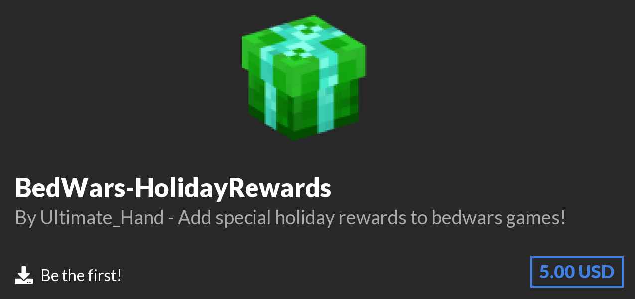 Download BedWars-HolidayRewards on Polymart