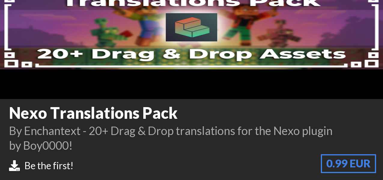 Download Nexo Translations Pack on Polymart