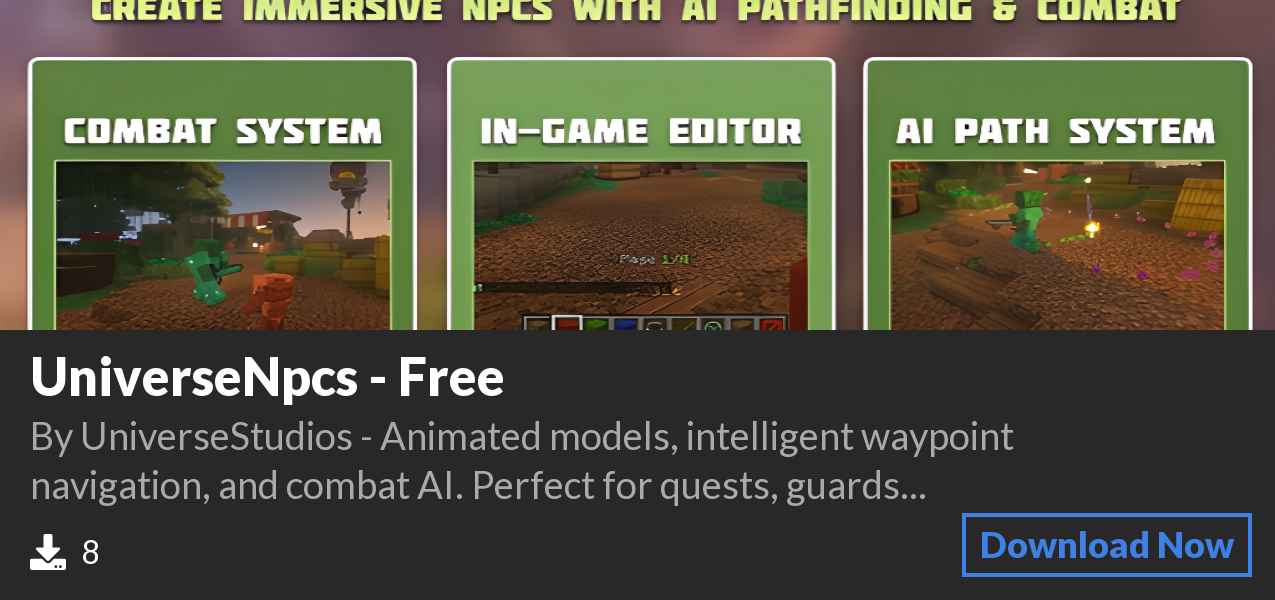 Download UniverseNpcs - Free on Polymart