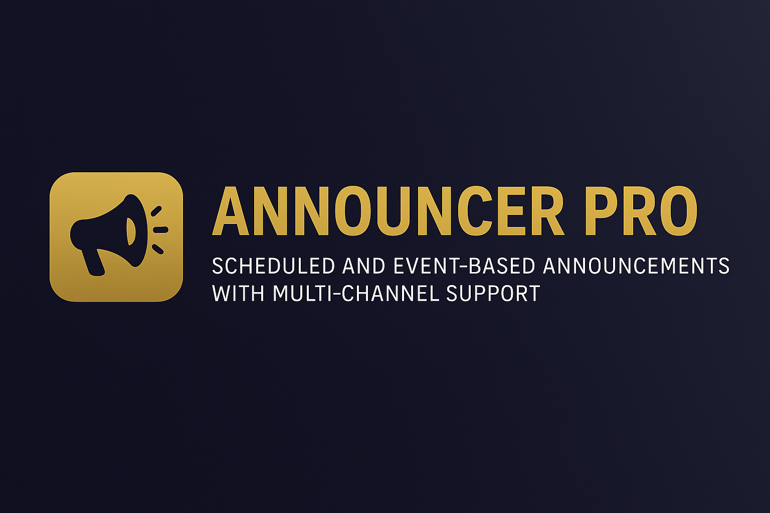 Announcer Pro