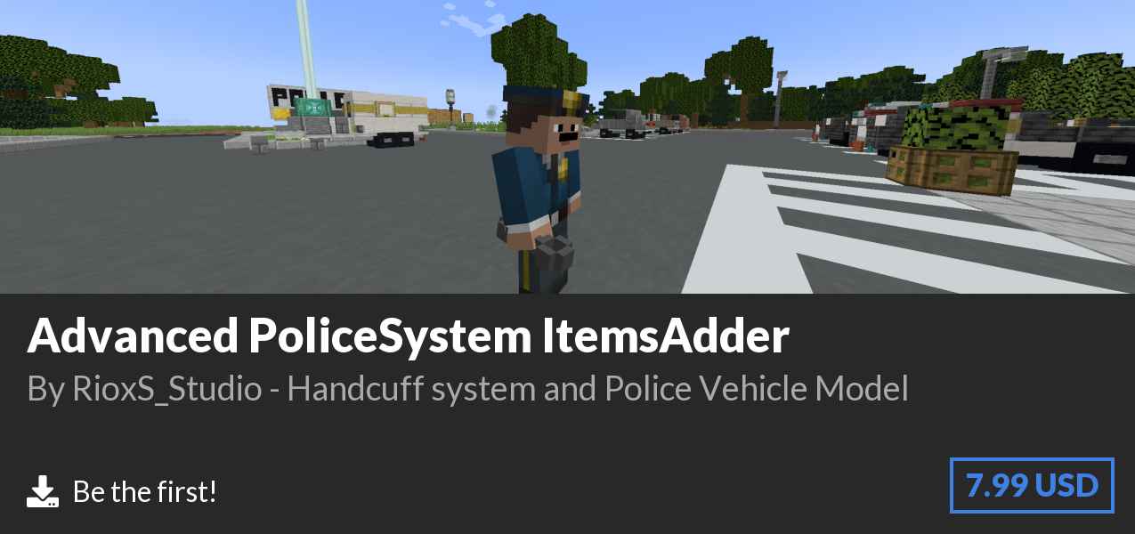 Download Advanced PoliceSystem ItemsAdder on Polymart