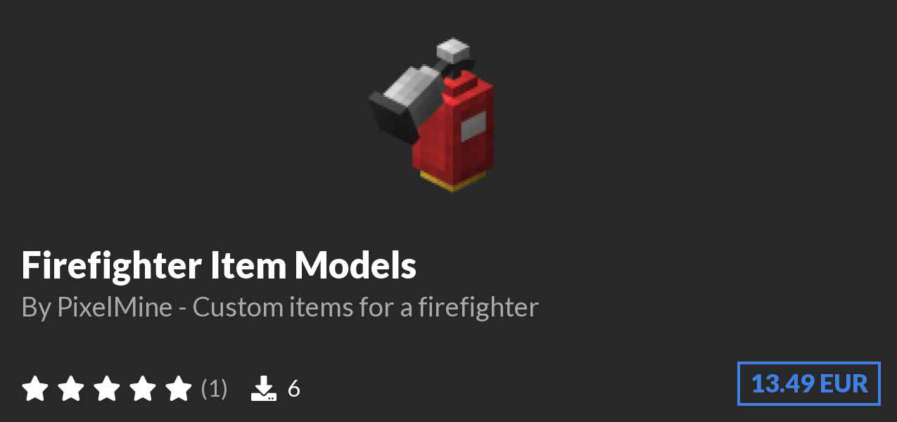 Download Firefighter Item Models on Polymart