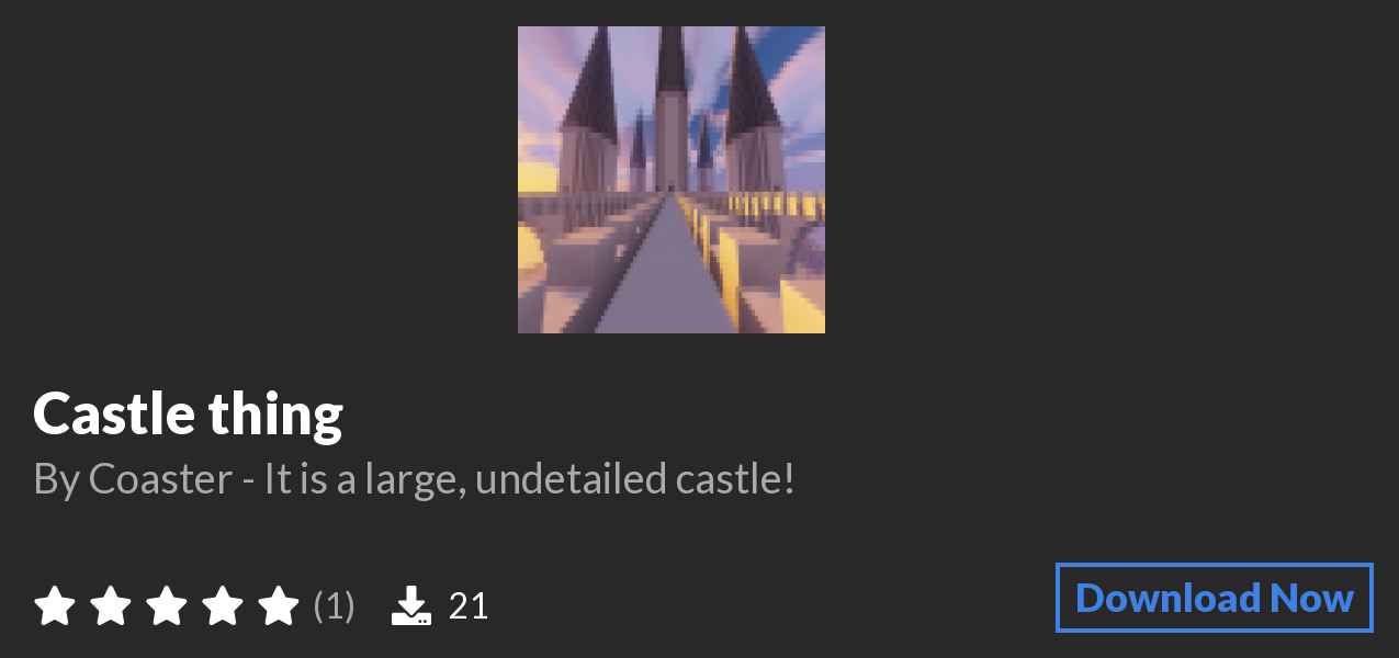 Download Castle thing on Polymart