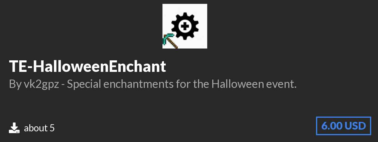 Download TE-HalloweenEnchant on Polymart.org