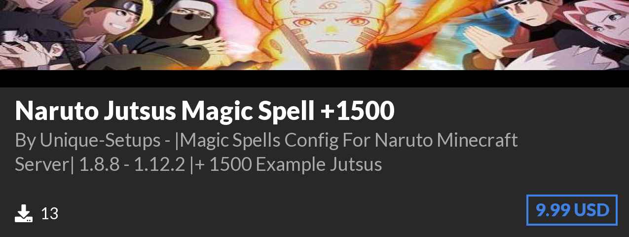 Download Naruto Jutsus Magic Spell +1500 on Polymart.org