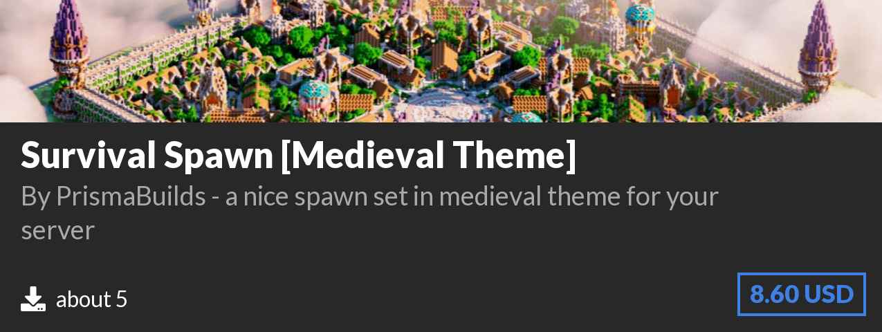 Download Survival Spawn [Medieval Theme] on Polymart.org