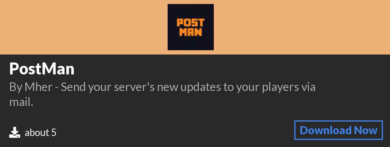 Download PostMan on Polymart.org