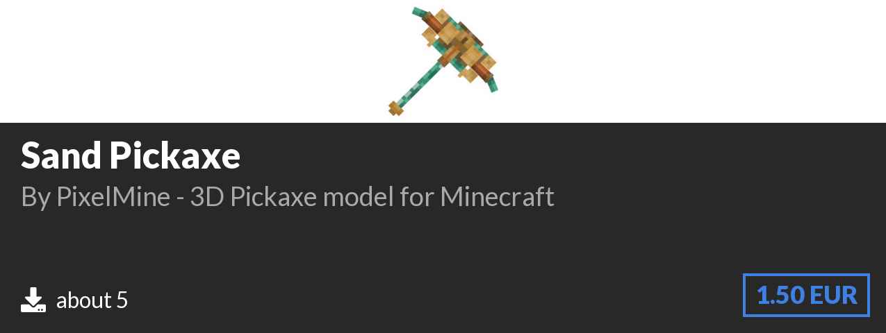 Download Sand Pickaxe on Polymart.org