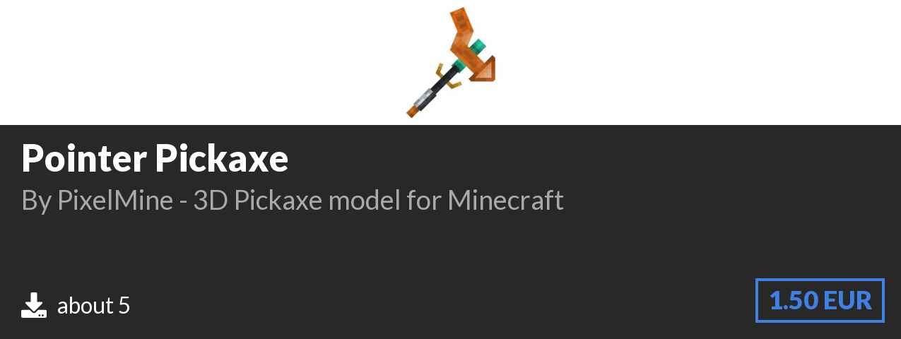 Download Pointer Pickaxe on Polymart.org