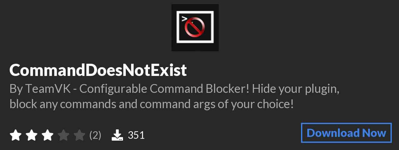 Download CommandDoesNotExist on Polymart.org