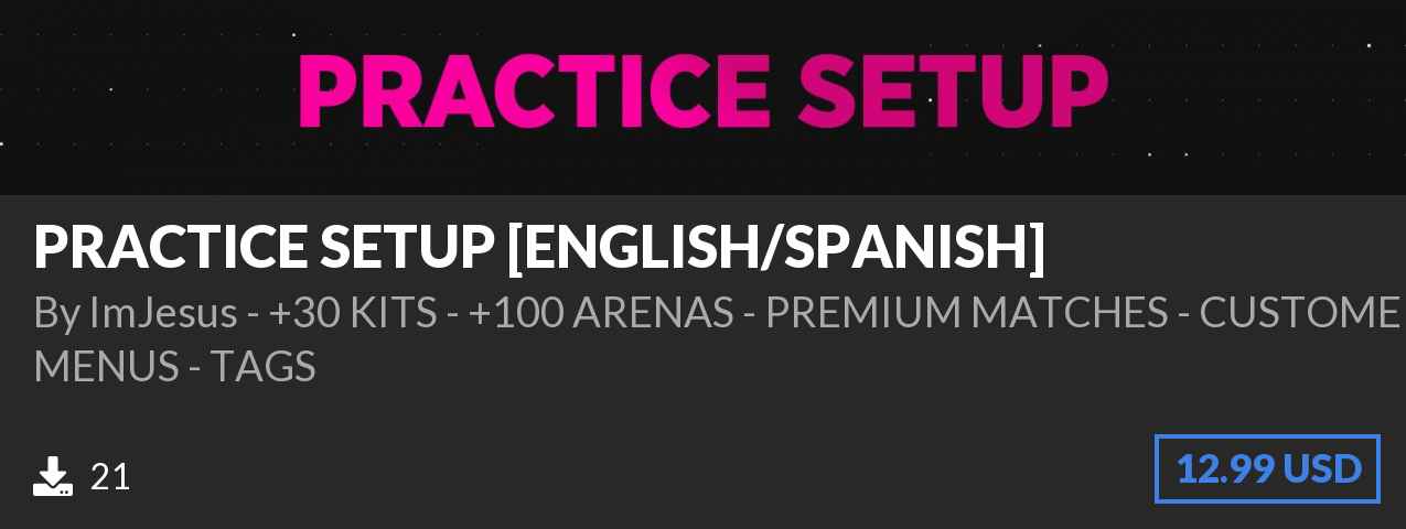 Download PRACTICE SETUP [ENGLISH/SPANISH] on Polymart.org