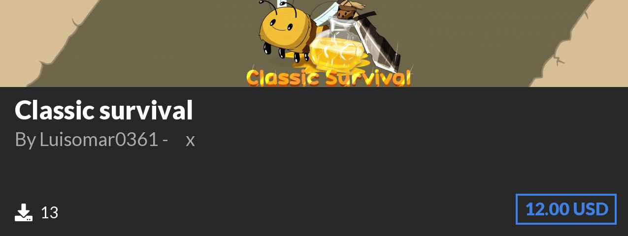 Download 🍯Classic survival🍯 on Polymart.org