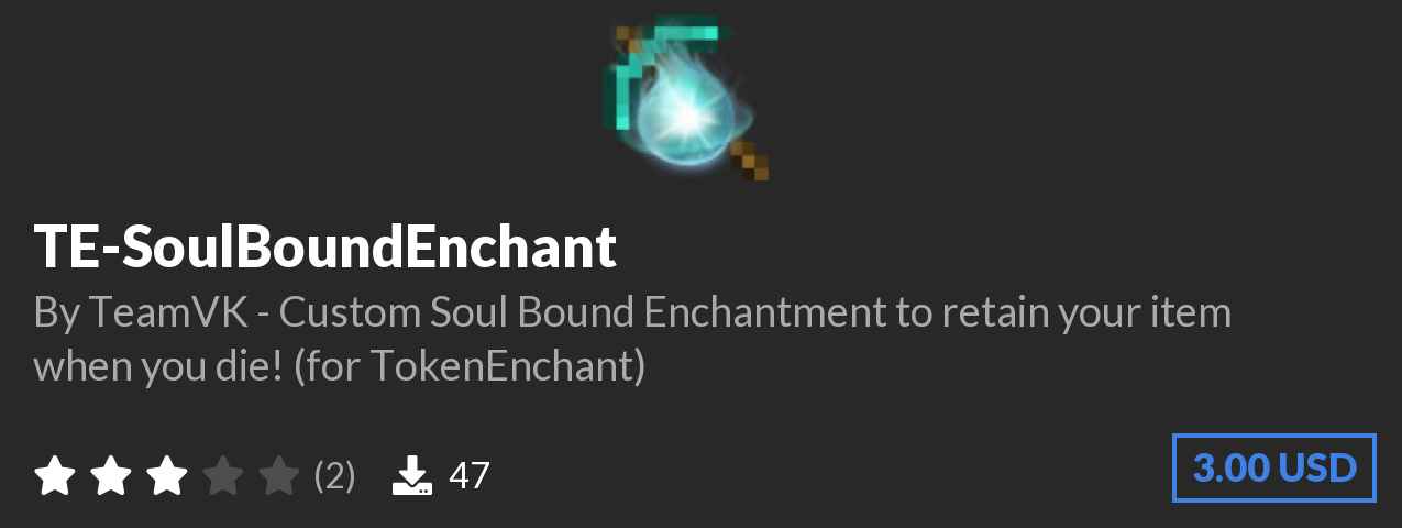 Download TE-SoulBoundEnchant on Polymart.org