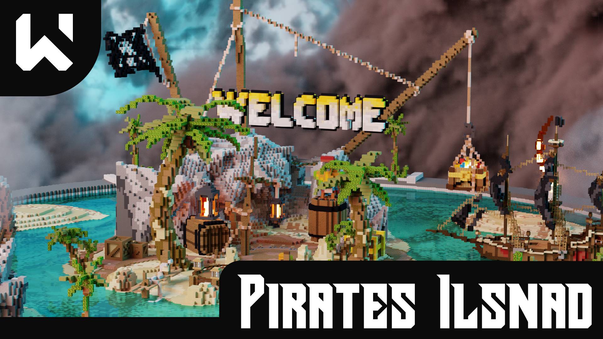 Pirate town Minecraft Map