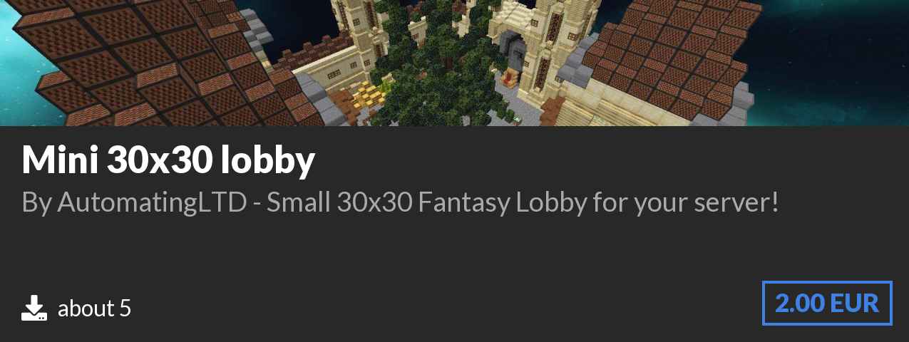 Download Mini 30x30 lobby on Polymart.org