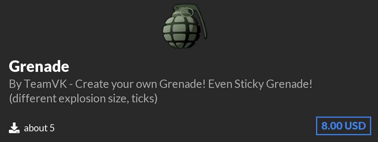 Download Grenade on Polymart.org