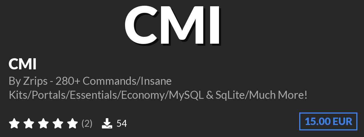 Download CMI on Polymart.org