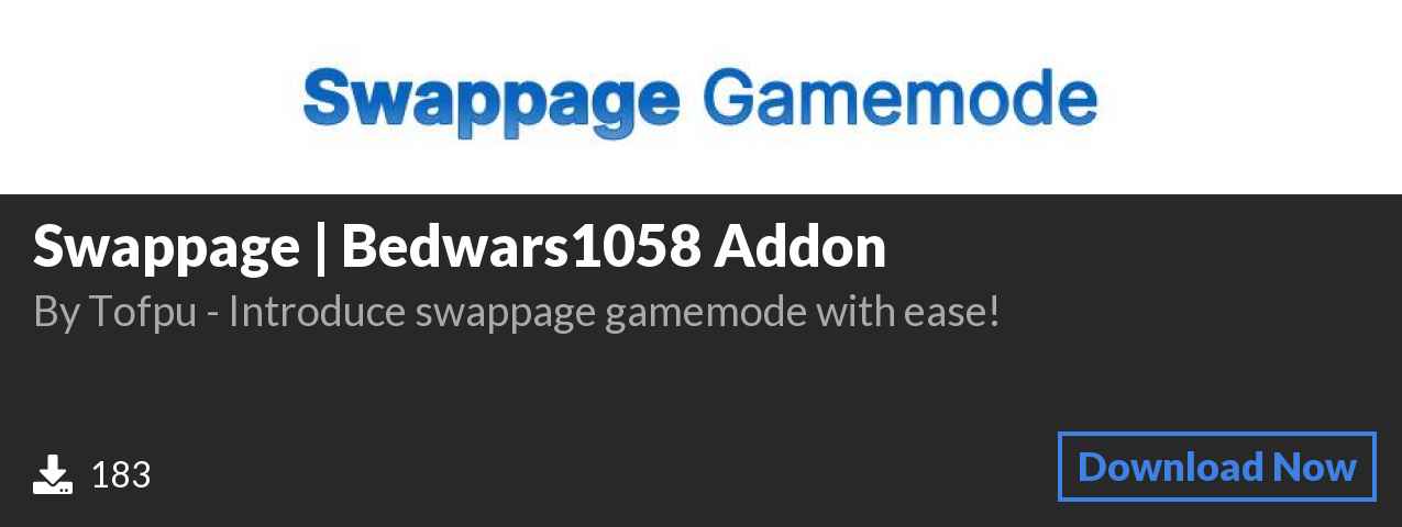 Download Swappage | Bedwars1058 Addon on Polymart.org