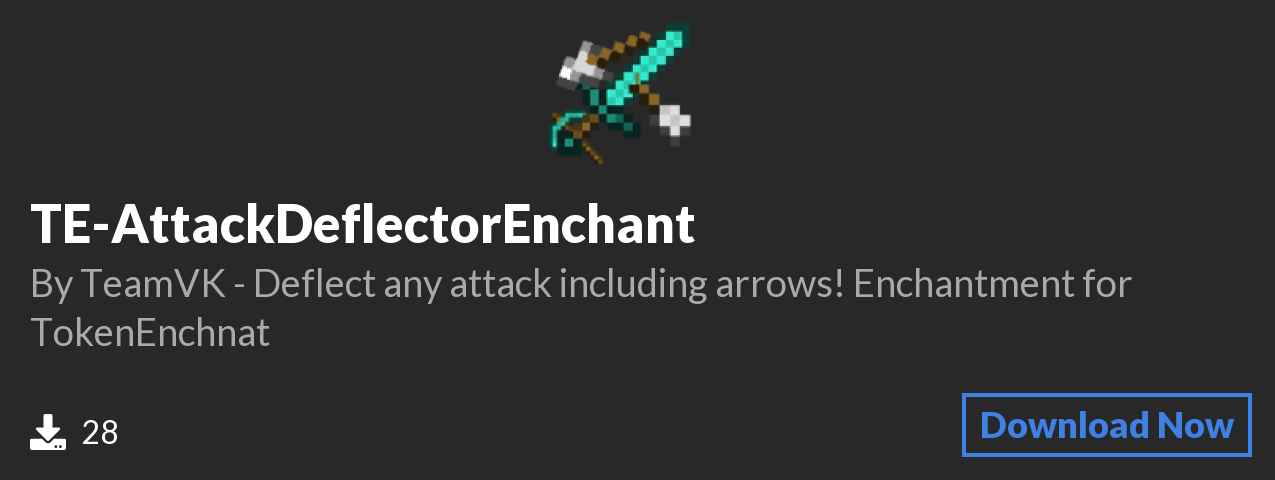 Download TE-AttackDeflectorEnchant on Polymart.org
