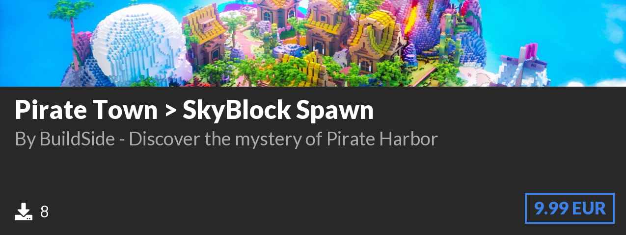Download Pirate Town > SkyBlock Spawn on Polymart.org