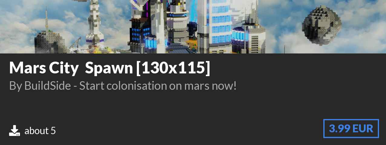 Download Mars City ❯ Spawn [130x115] on Polymart.org