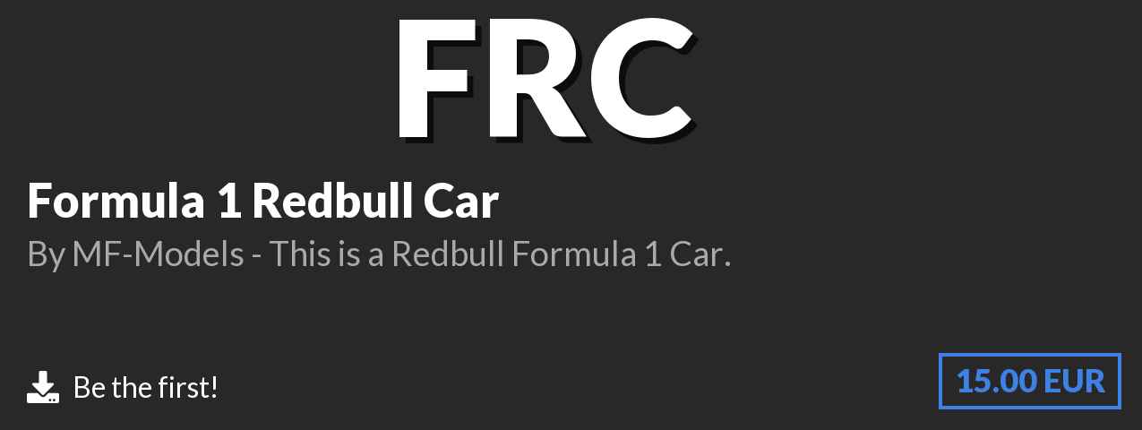 Download Formula 1 Redbull Car on Polymart.org