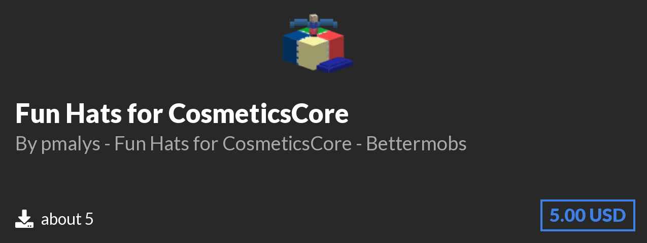Download Fun Hats for CosmeticsCore on Polymart.org