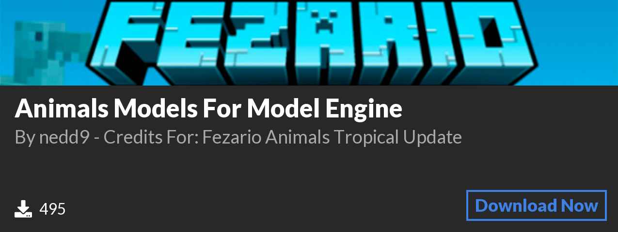 Download Animals Models For Model Engine on Polymart.org